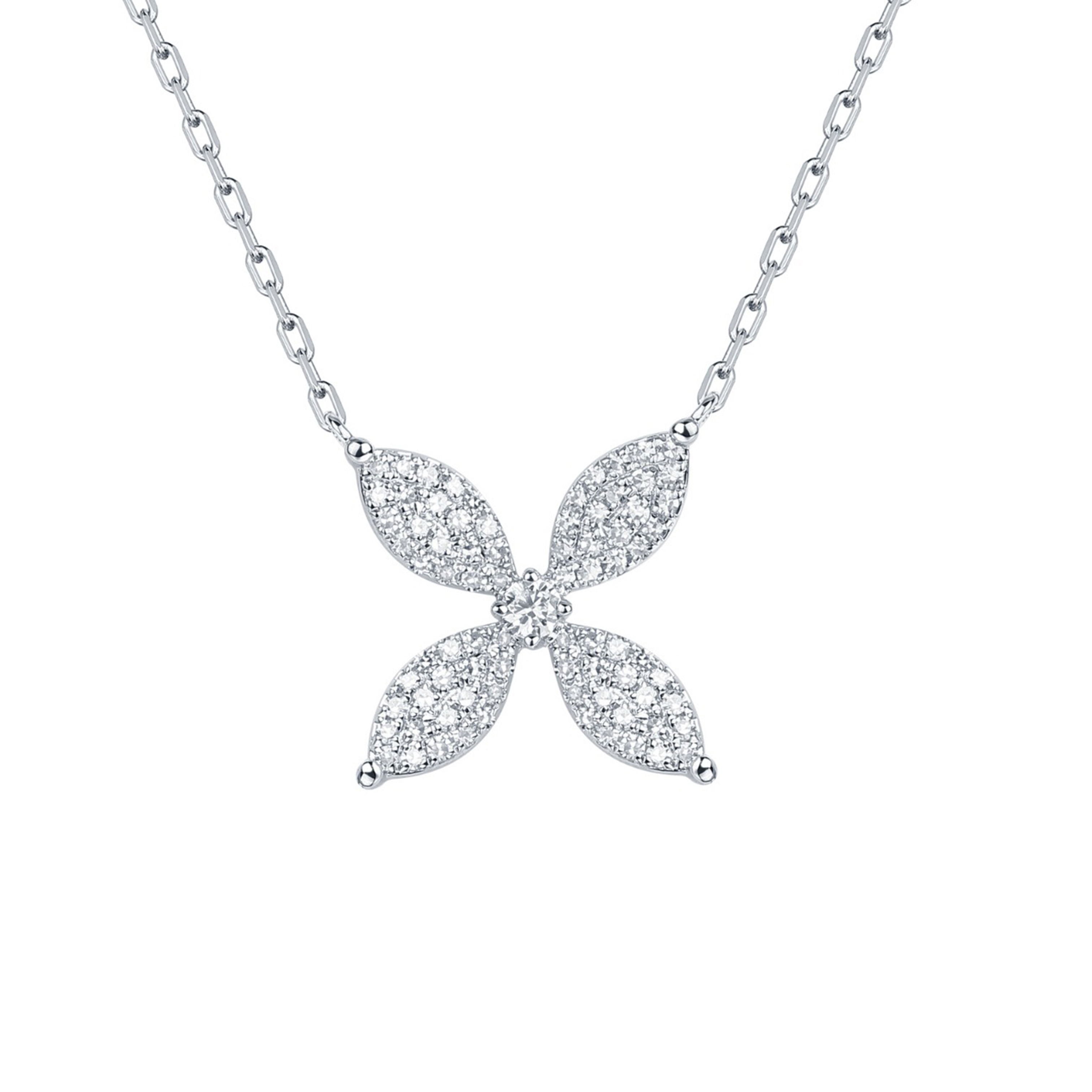 Petals Diamond Necklace