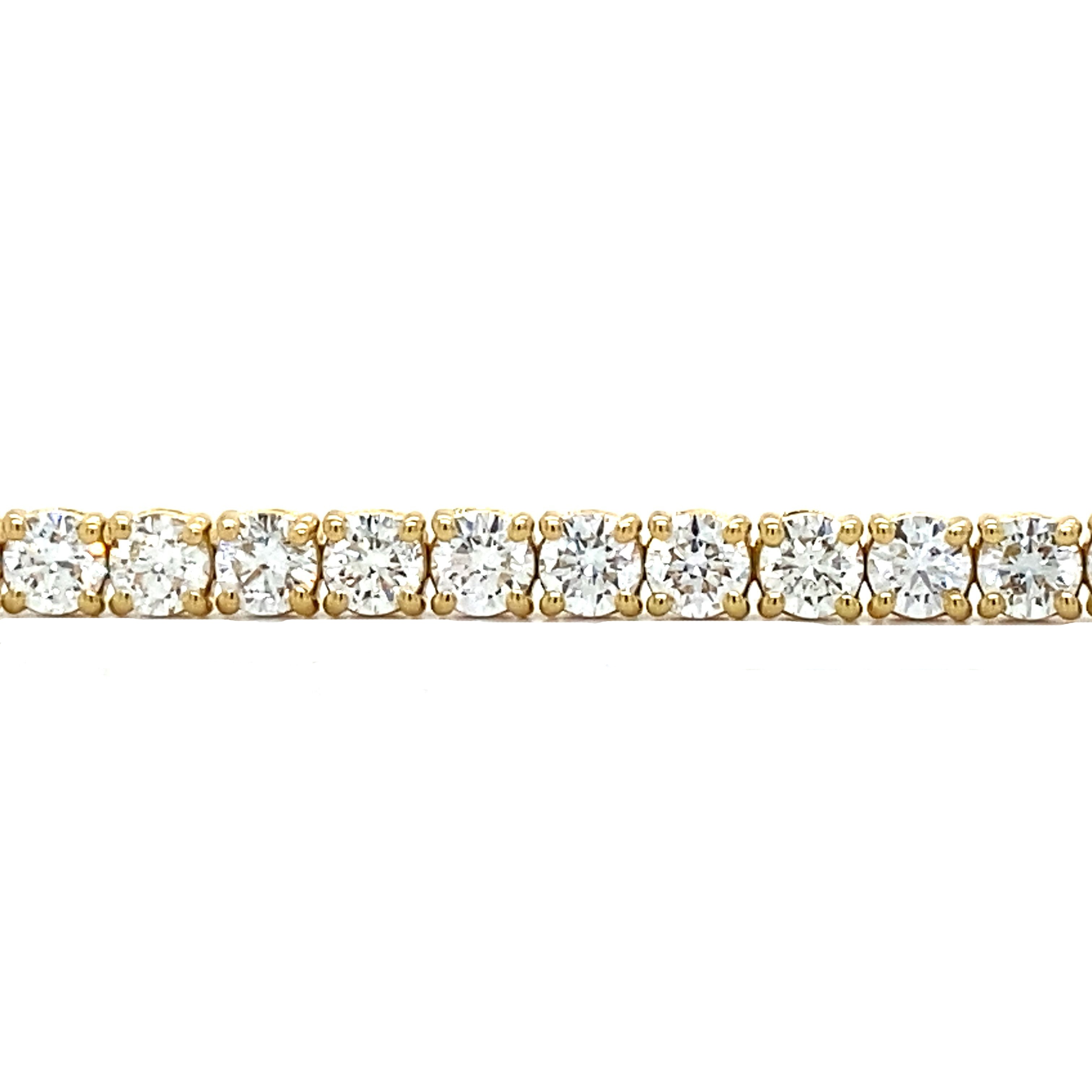5.88 Carat Diamond Tennis Bracelet