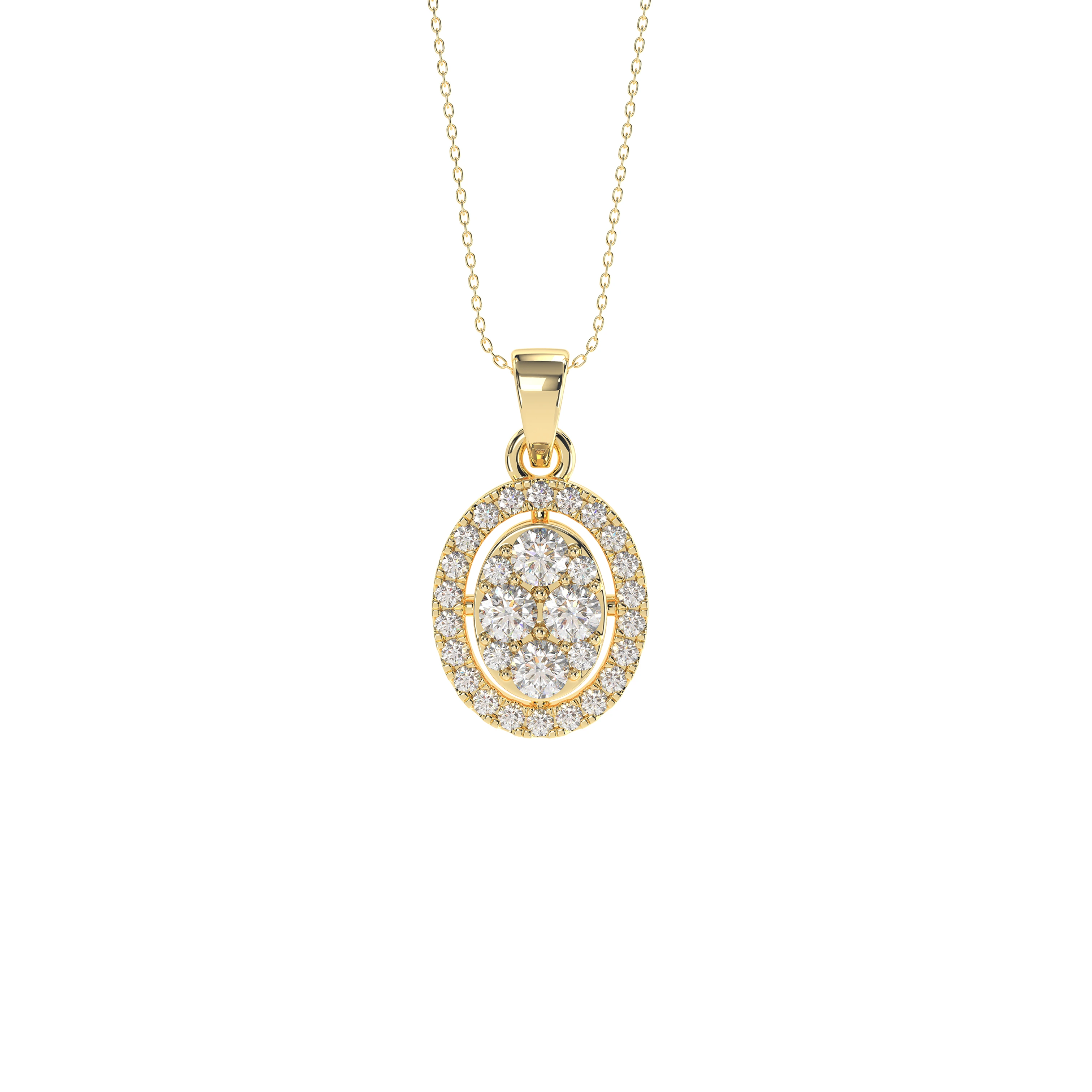 Petite Natural Diamond Pendant