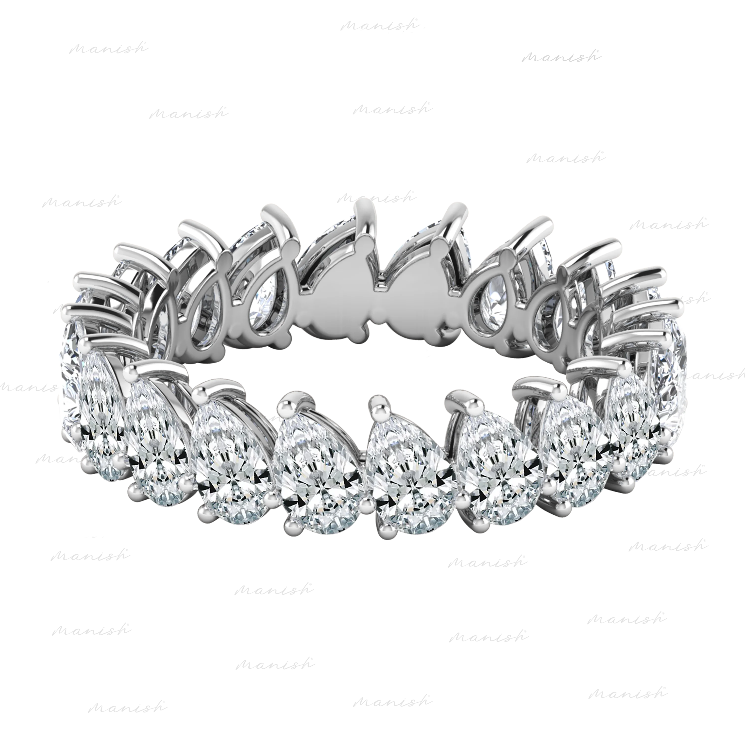 3.01 carat Lab Grown Diamond Full Eternity
